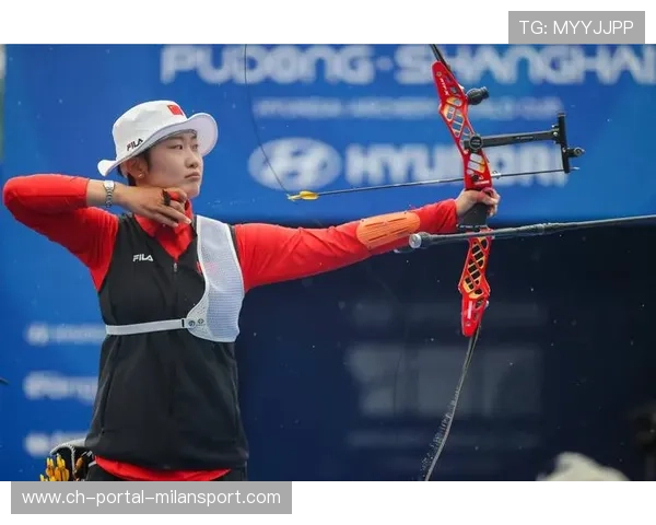 射箭世界杯中国选手命中绝杀十环